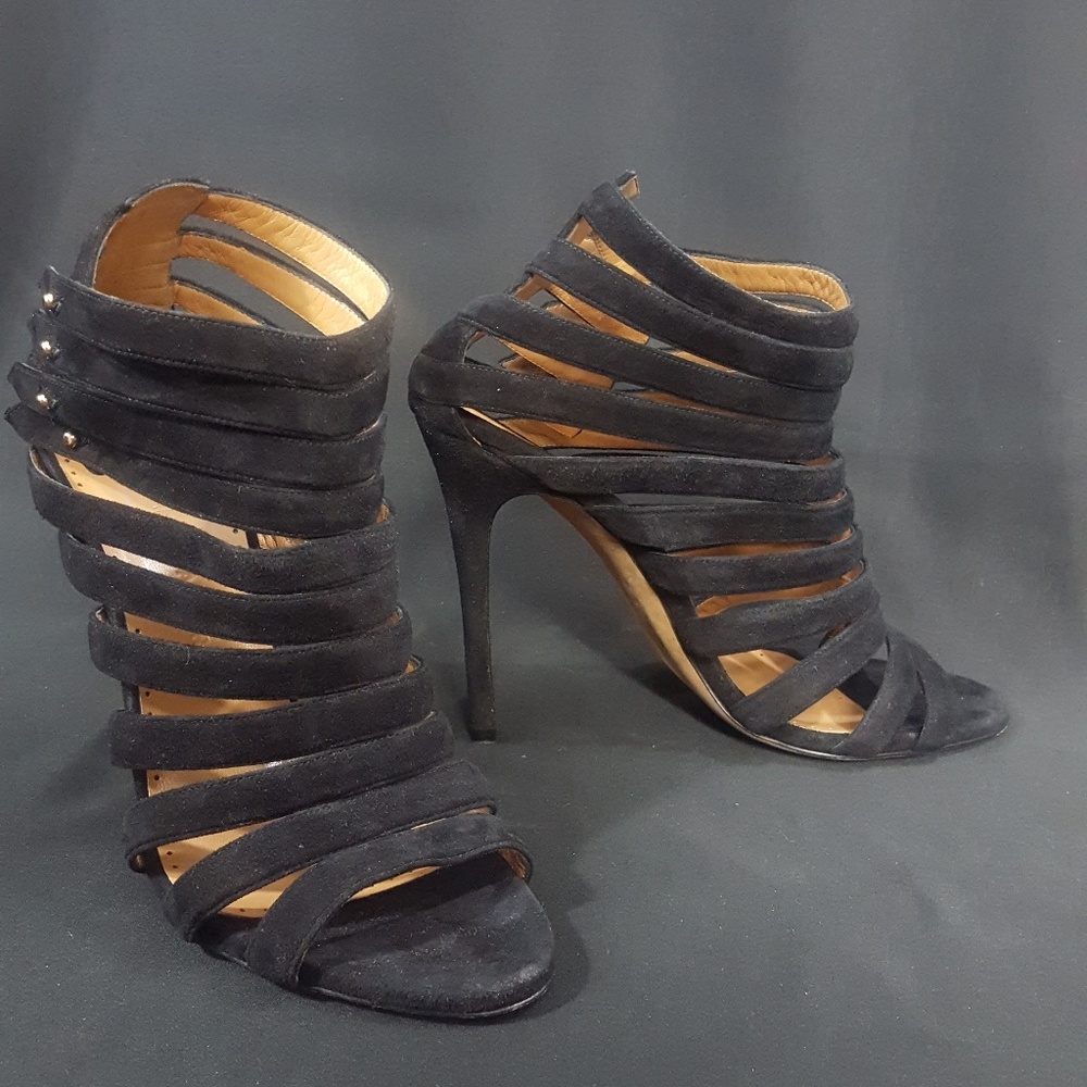 Alexa Wagner Caged Heels